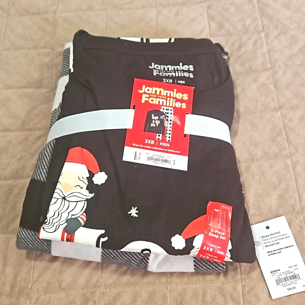 Men's cozy Christmas PJ Set